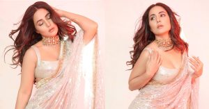 Hina Khan Photos: इस फेस्टिव सीजन के लिए हिना खान के इन डिजाइनर ड्रेसेस से लें  इंस्पिरेशन