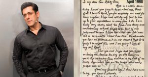 सलमान खान का हाथों से लिखा लेटर वायरल, हैंड राइटिंग पर टिकी लोगों की नजर