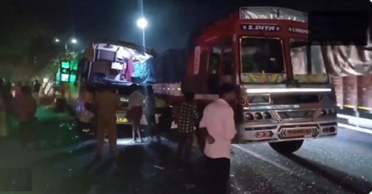 Tamil Nadu में भीषण हादसा, बस और लॉरी की टक्कर में 4 की मौत, 15 घायल