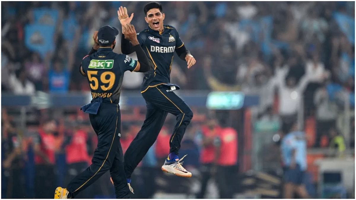 csk vs gt gujarat titans captain shubman gill fined 12 lakh rupees slow over rate chennai s b45b3a84ccbcc65d32468f53080cacb1