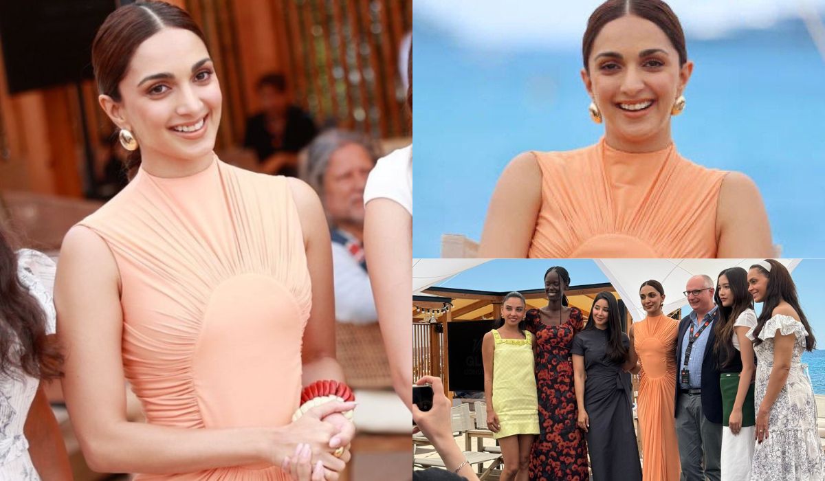 kiara advani new look in orange outfit from cannes film festival 1716080737