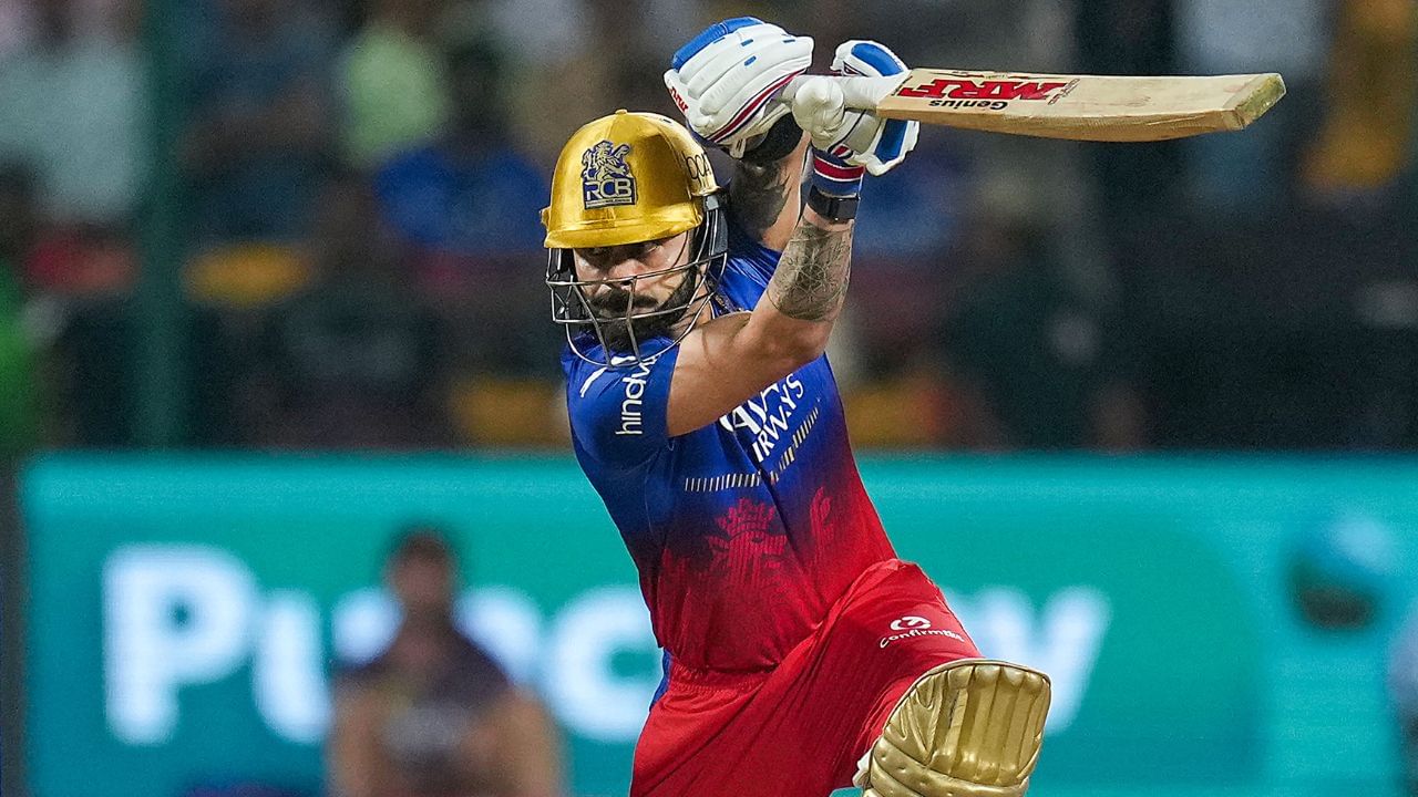 virat kohli vs kkr pti photo