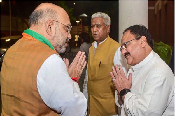 Amit shah JP Nadda