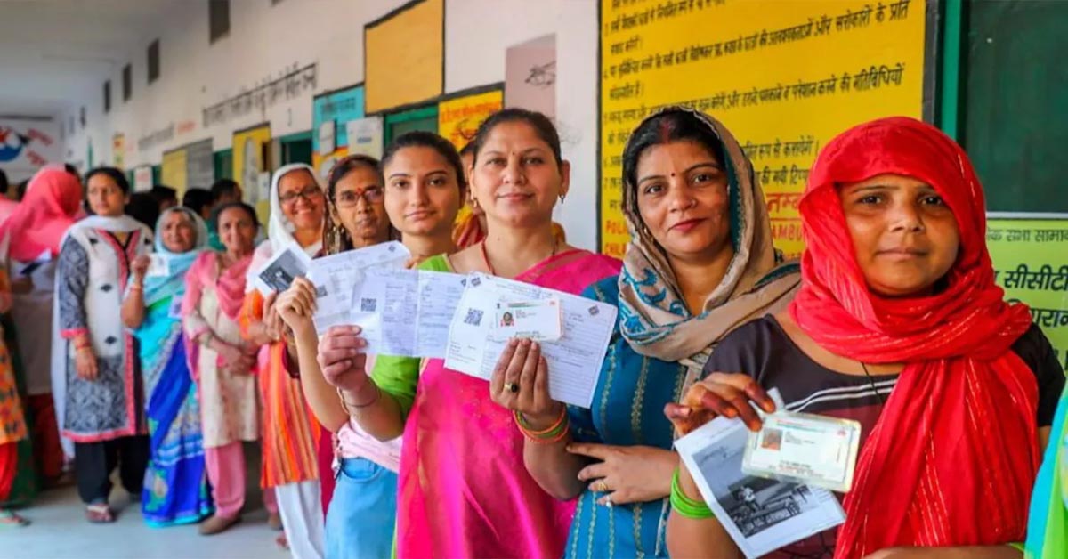 Lok Sabha Elections: पहले दो घंटों में पंजाब में 9.46% व चंडीगढ़ में 11.64% मतदान दर्ज