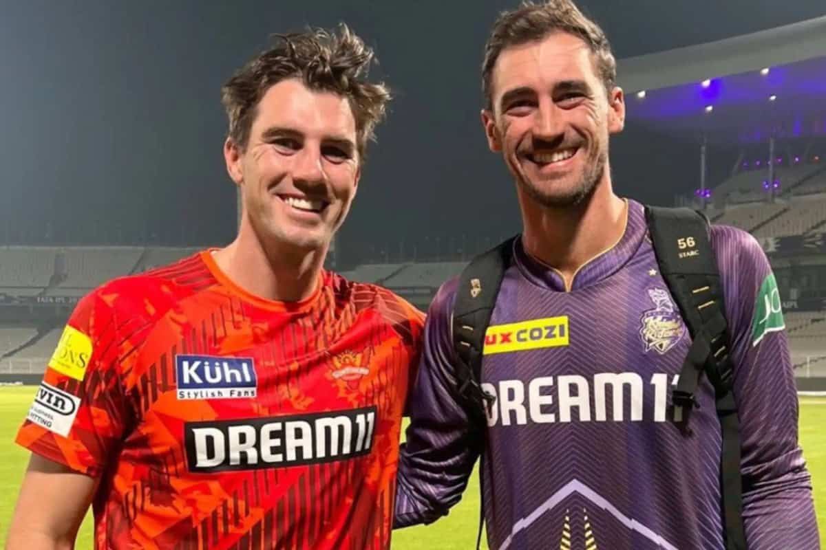 Pat Cummins and Mitchell Starc