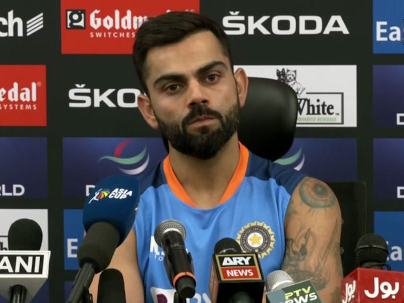 virat kohli press