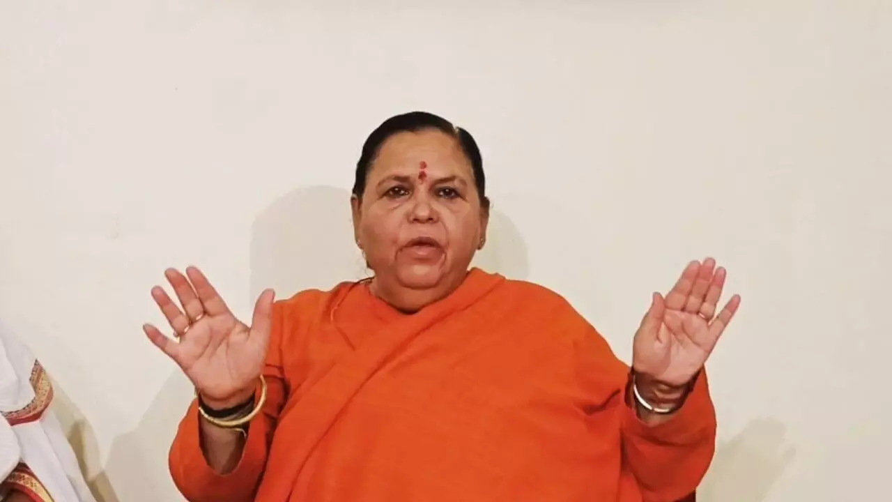 Uma Bharti Latest Statement