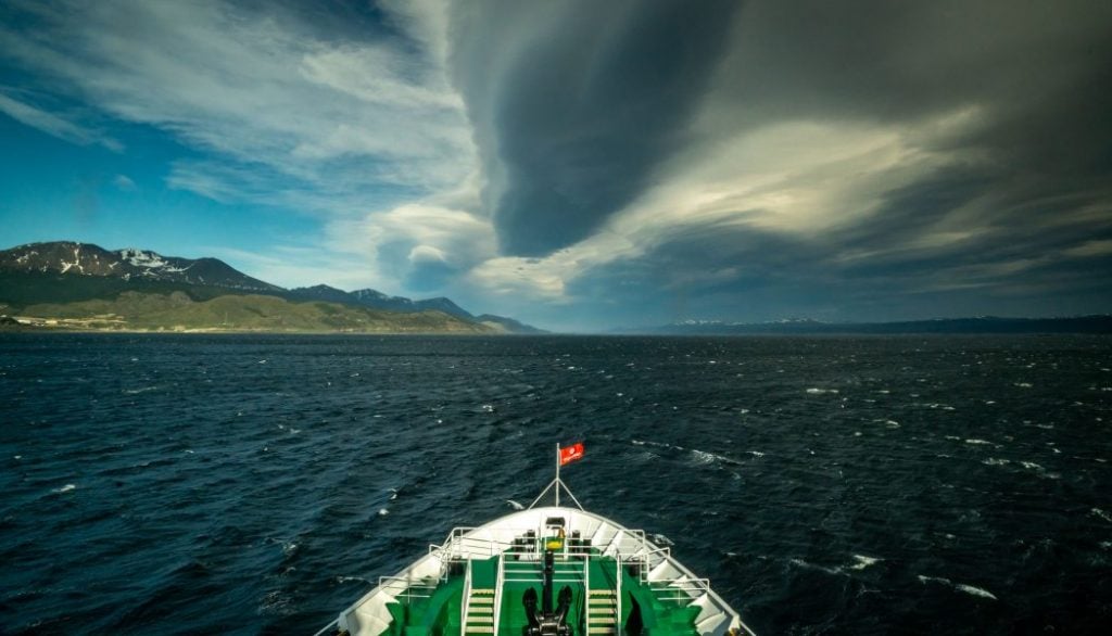 Earthquake in Drake Passage