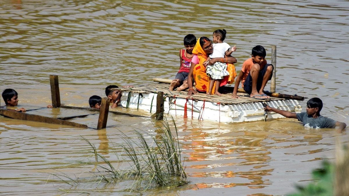 Bihar में बाढ़