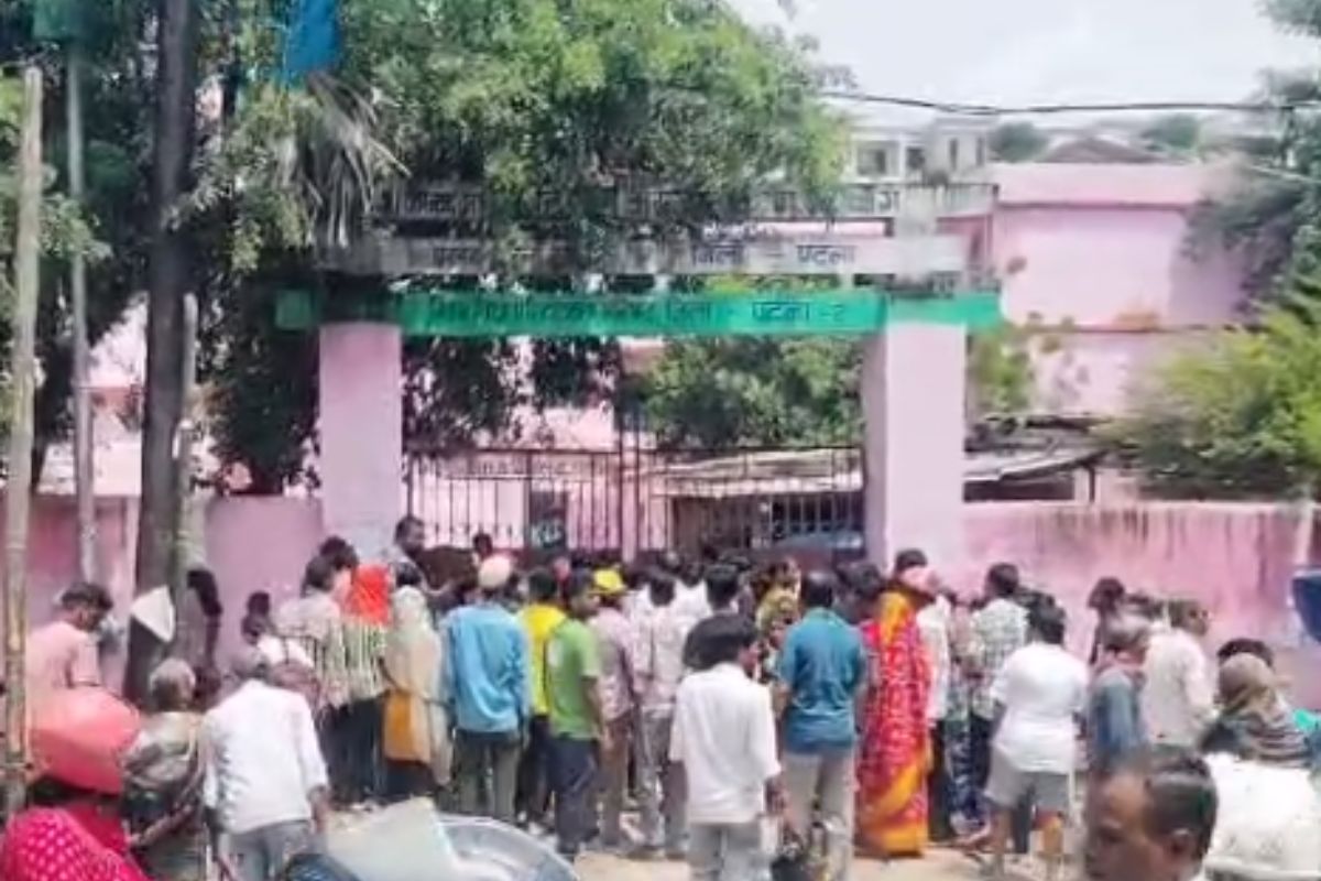 Bihar Student Burnt