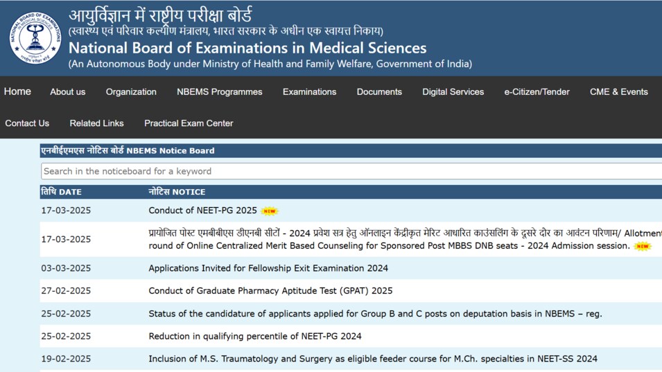 NEET PG Results 2025 Date