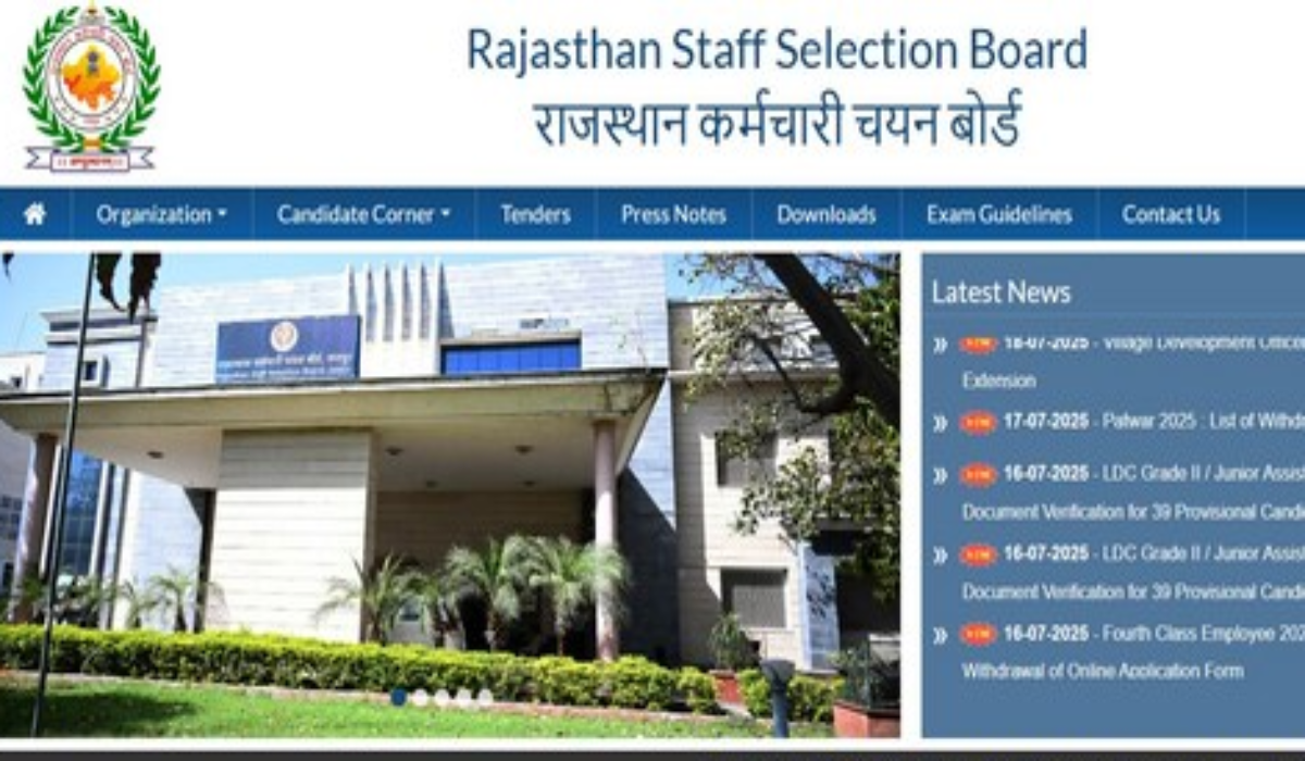 Rajasthan Patwari Exam 2025