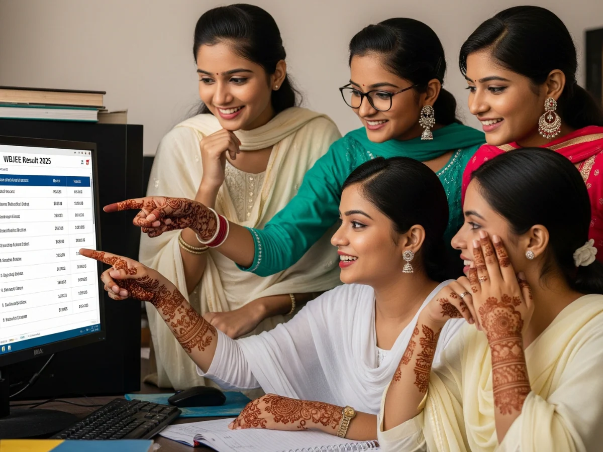 WBJEE result 2025 kaise check kare