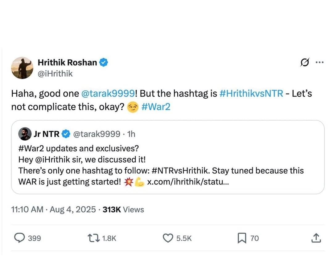 Hrithik Roshan Movies 2025