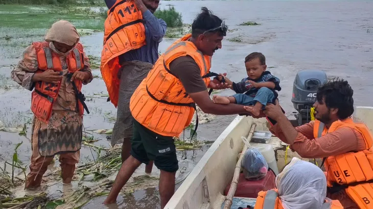 Flood in Pakistan
