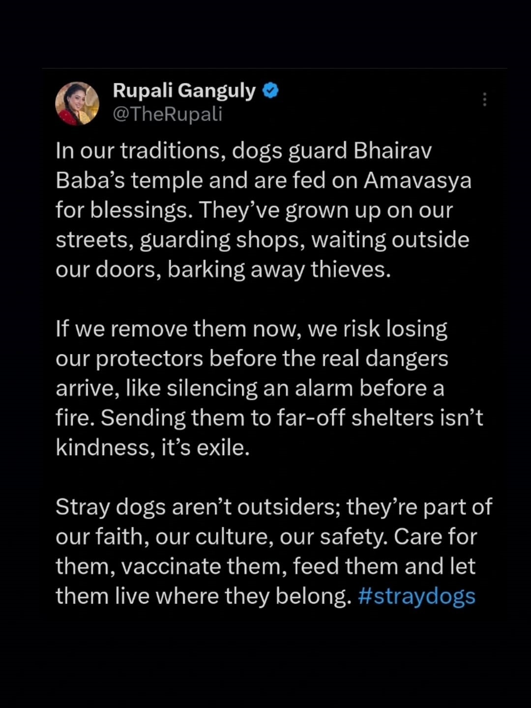 Celebs on Stray Dogs