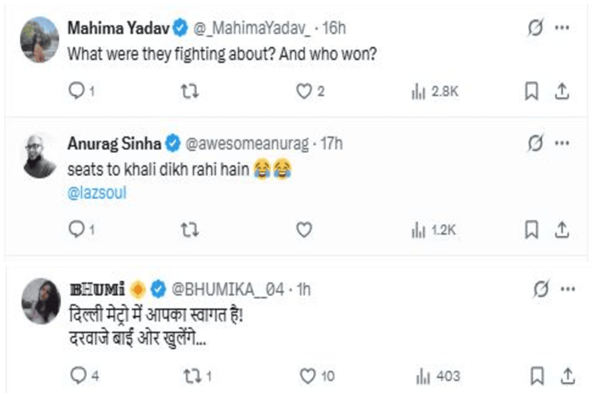 Delhi Metro Viral Video
