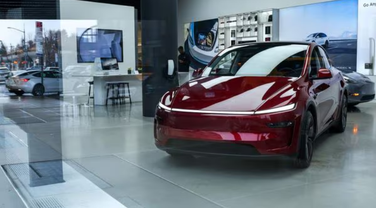 TESLA New Showroom In Delhi