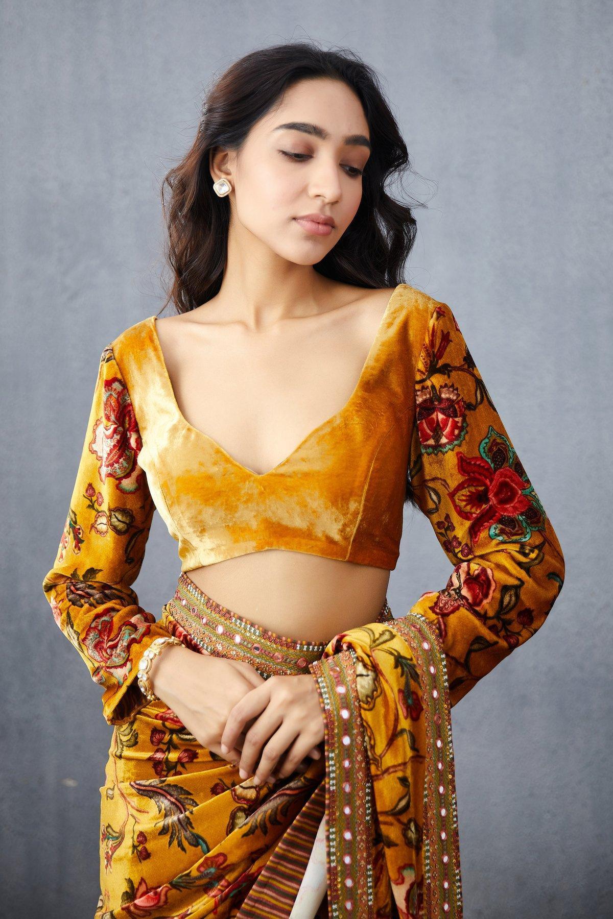 Full Sleeve Blouse Designs