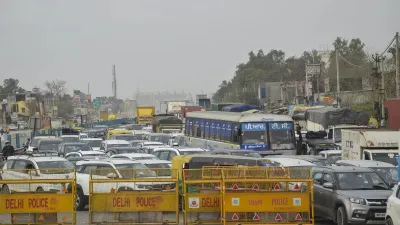 Delhi Roads Closed