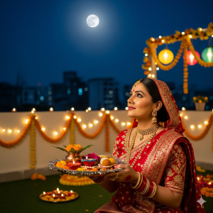 Karwa Chauth 2025 Moon