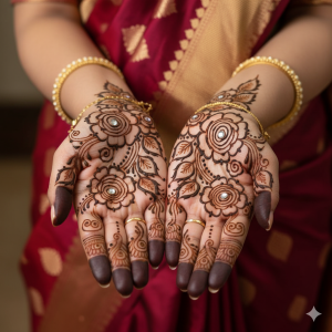 Navratri Unique Mehndi Designs