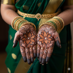 Navratri Unique Mehndi Designs