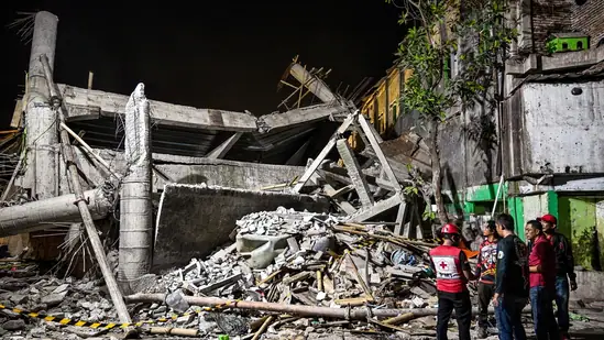 Indonesia School Collapse