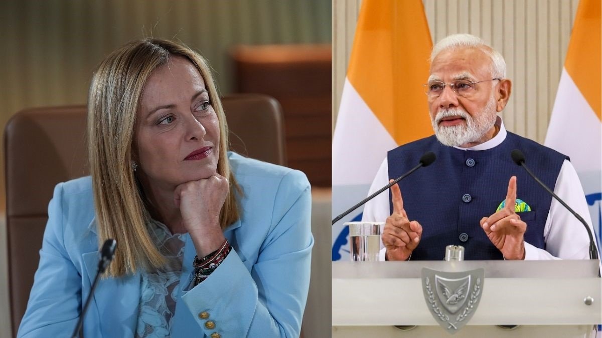 PM Modi Talks to Georgia Melony