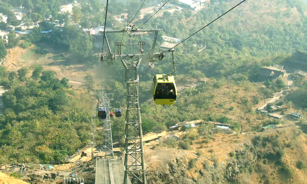 Pavagadh Ropeway Break