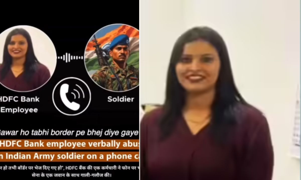 HDFC Employee Call Viral 