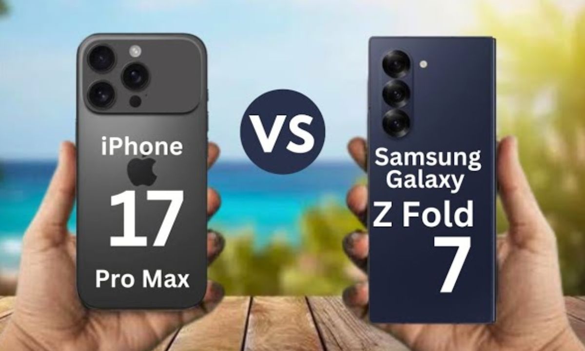 iphone 17 vs Samsung Galaxy Z Fold7