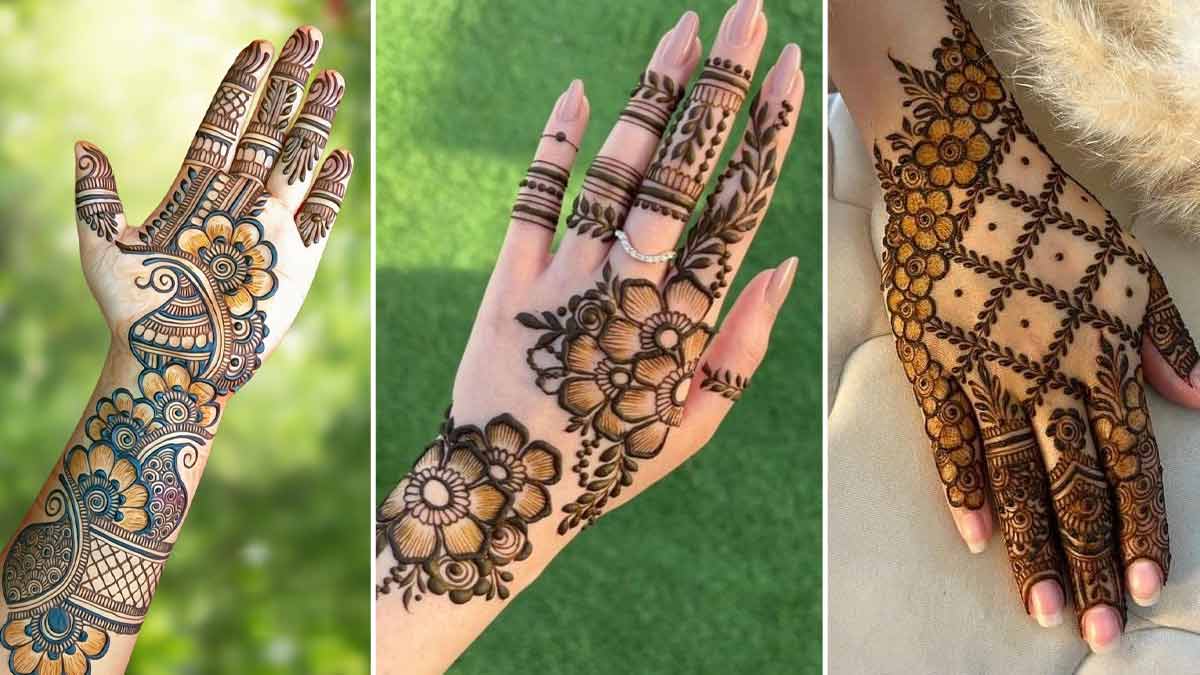 Navratri Trendy Mehndi Designs