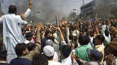 Pak Occupied Kashmir Protest