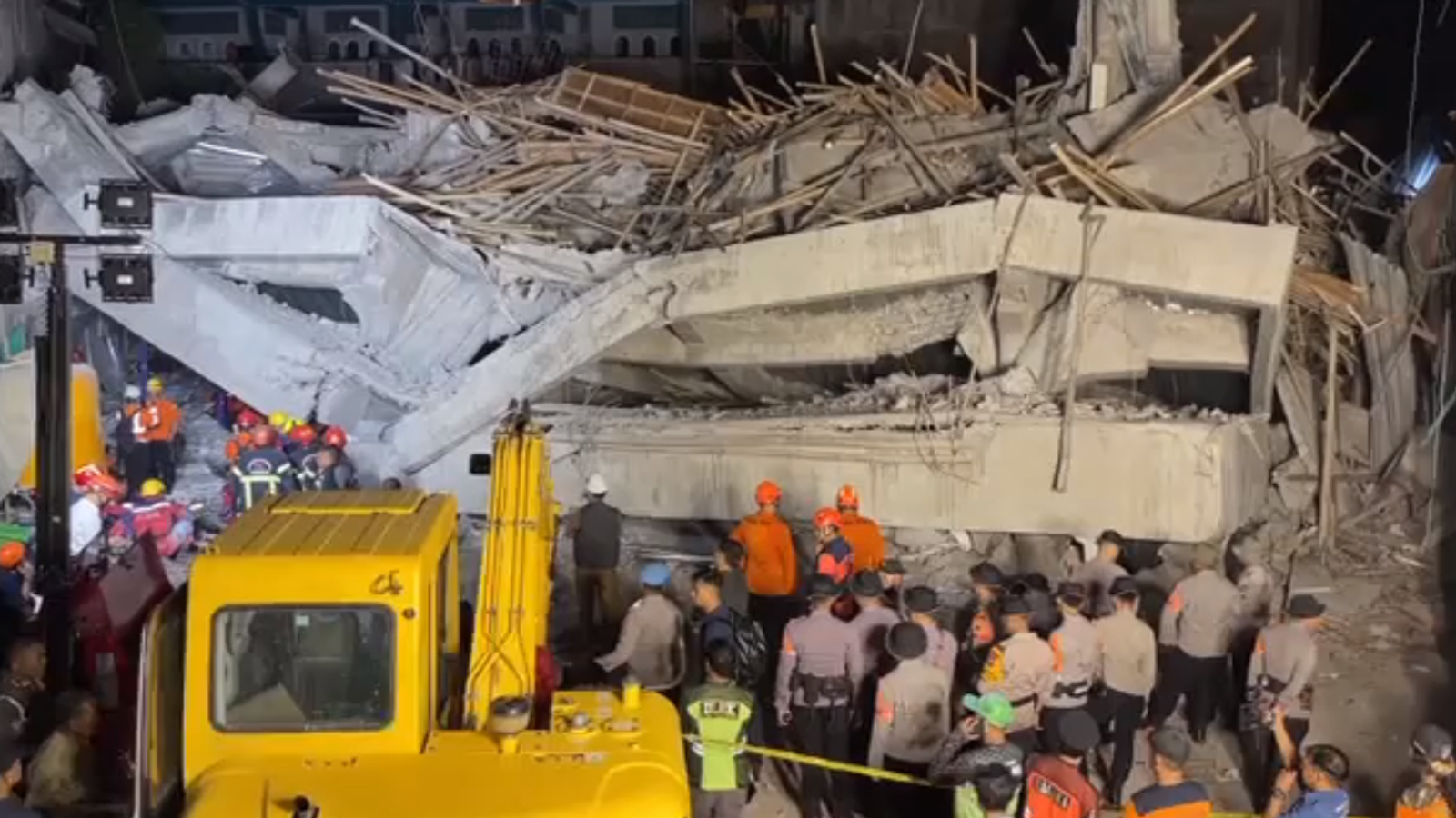 Indonesia School Collapse