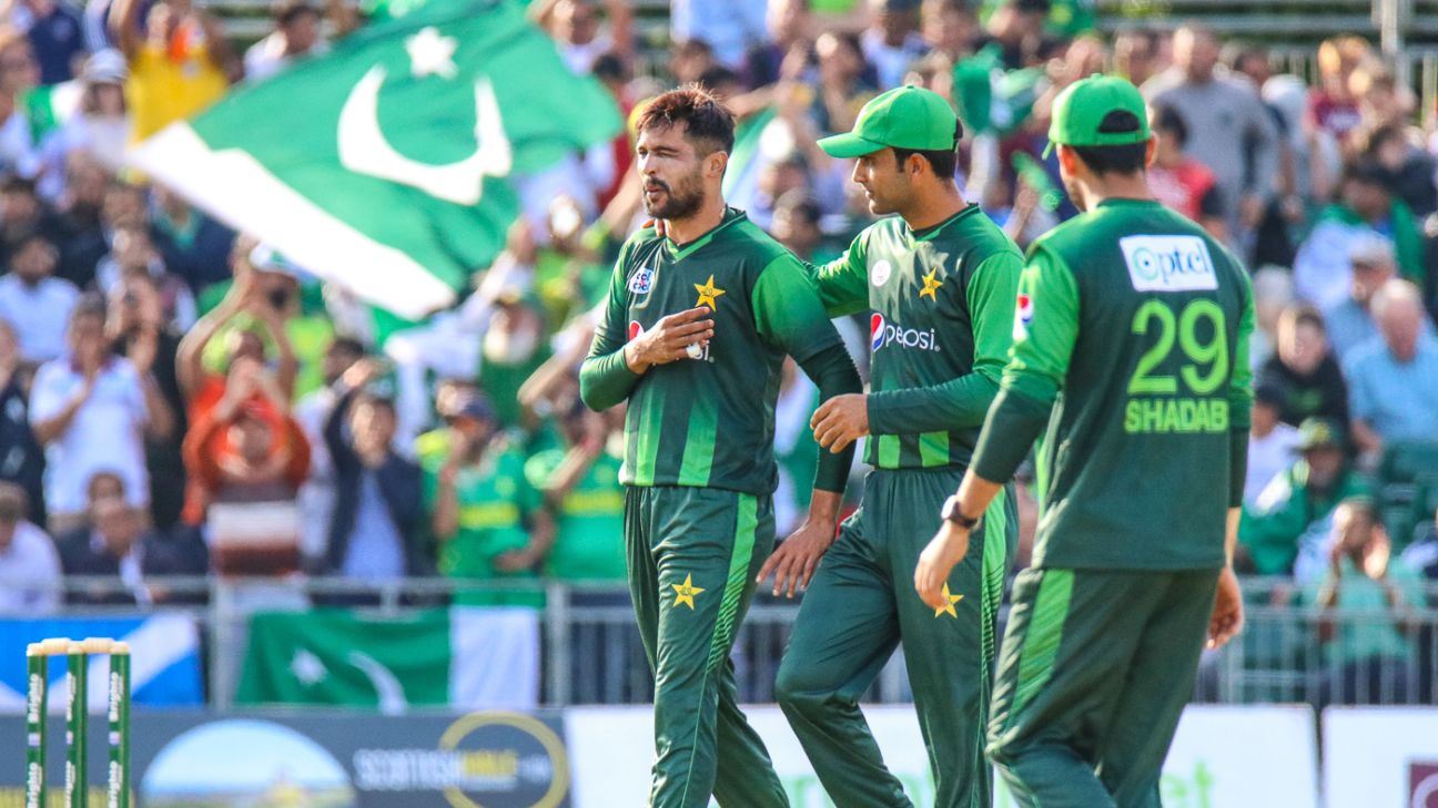 Mohammad Amir On Mohammad Rizwan