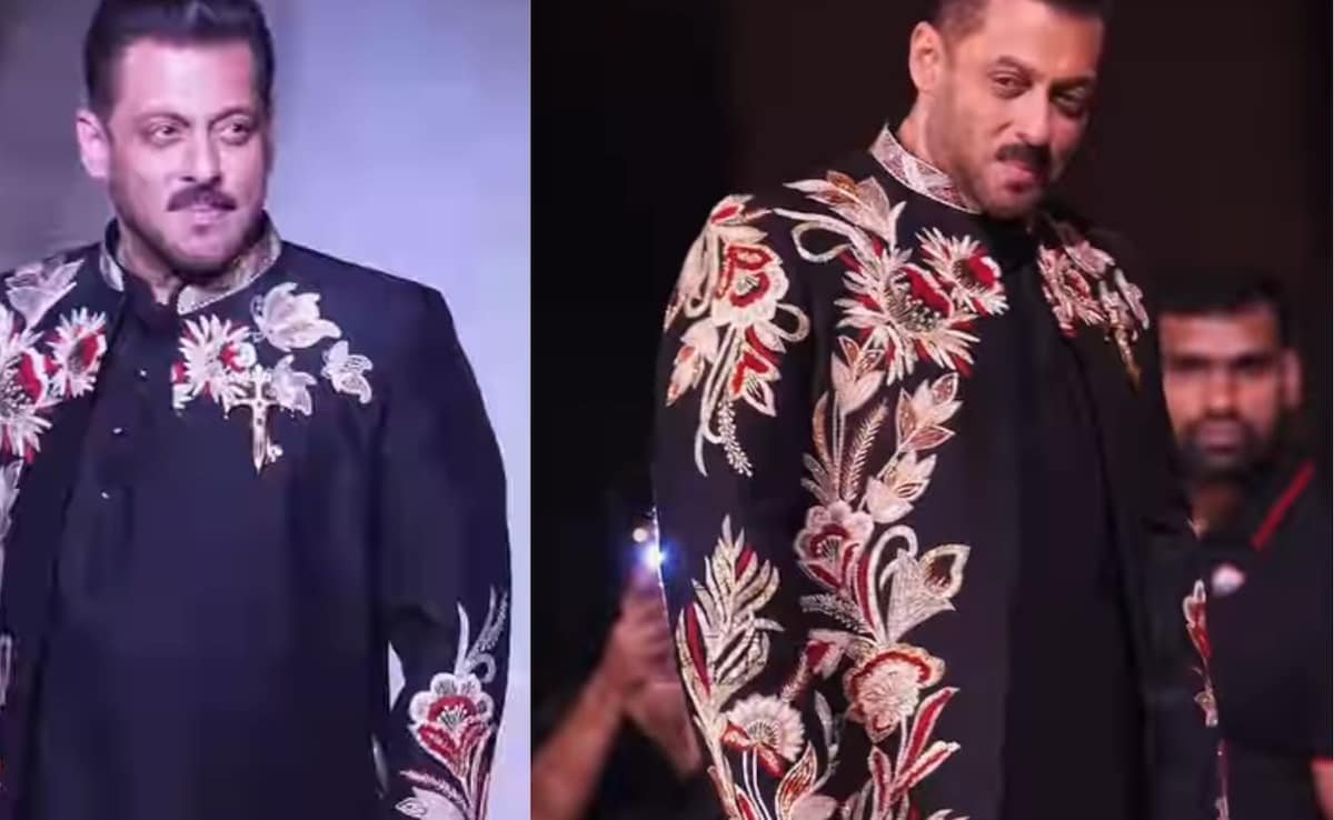 Salman Khan Ramp Walk - Source : Social media