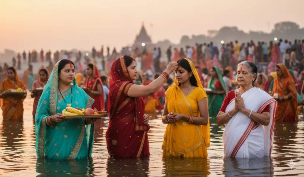 Chhath Puja 2025 Saree Designs