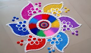 Quick Rangoli Designs for Diwali