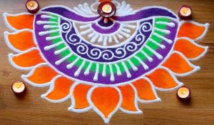Quick Rangoli Designs for Diwali