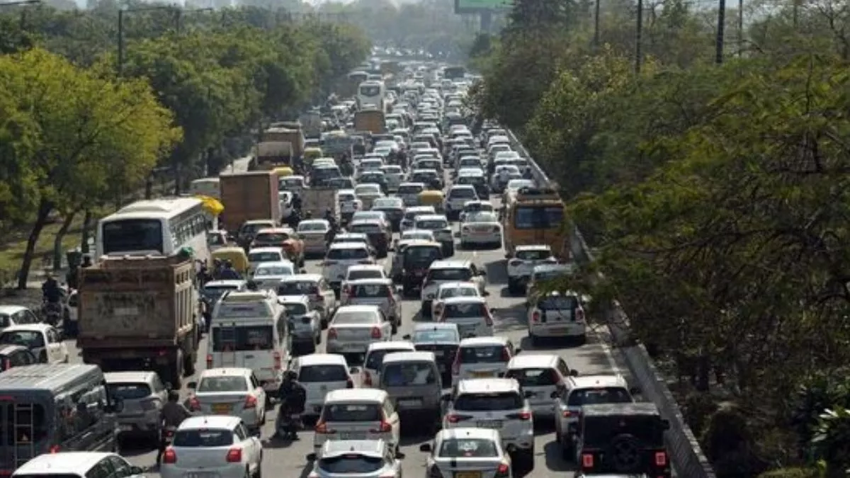 Delhi NCR Traffic Jam