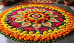 Simple Rangoli Designs for Home