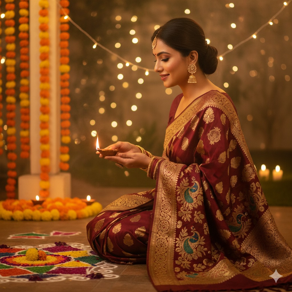 Gemini AI Diwali Theme Prompt 1