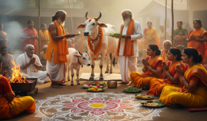 Gopashtami Puja Vidhi at Home