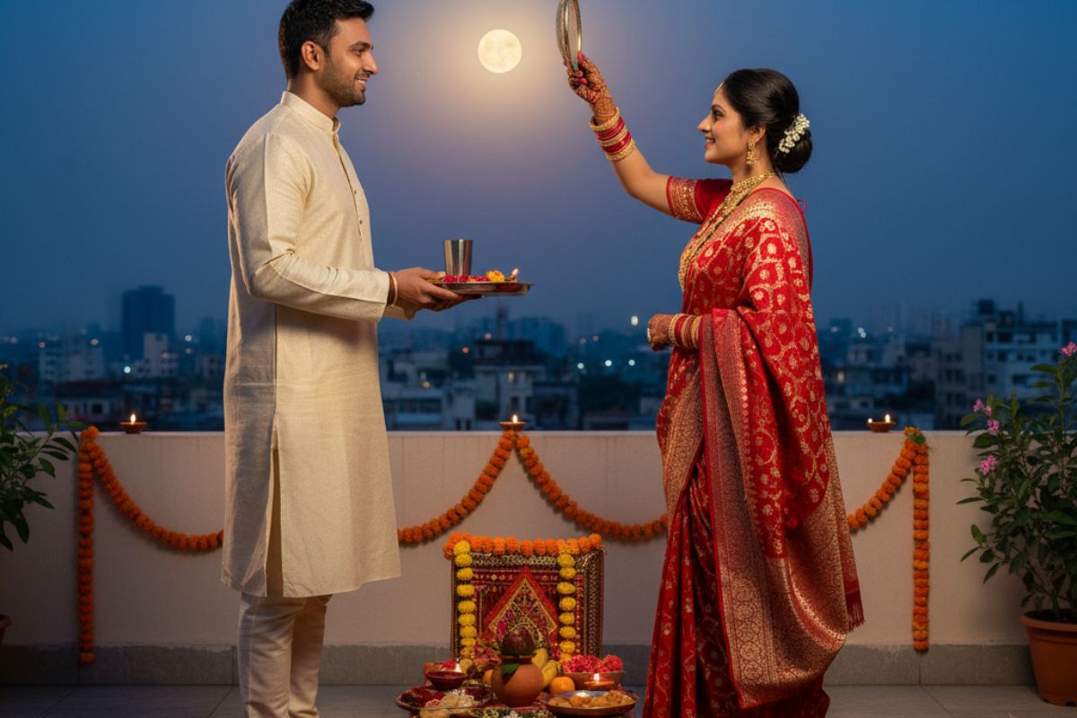 Karwa Chauth Argh Vidhi