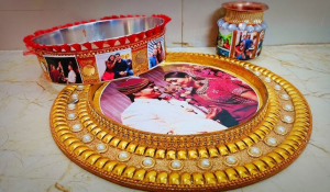 Karwa Chauth Thali Decoration
