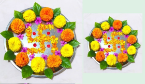 Karwa Chauth Thali Decoration