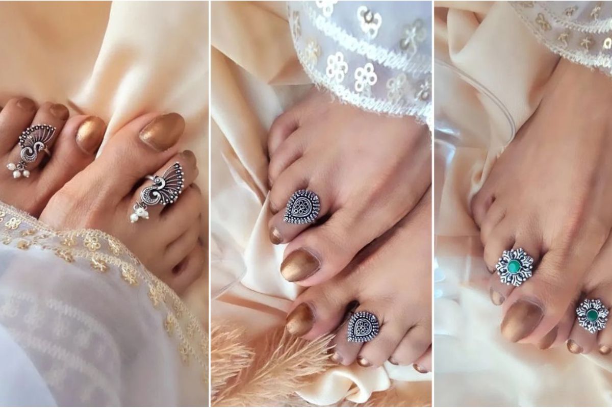 Chhath Puja 2025 Latest Toe Ring Designs( Source: Social Media)