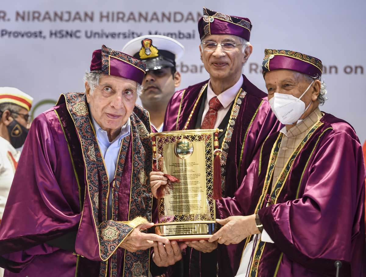रतन टाटा को बड़े सम्मान से नवाजा गया