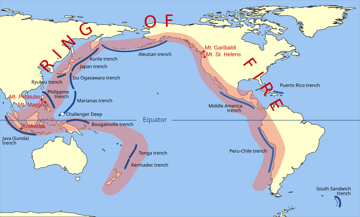 Ring of Fire in Philippines